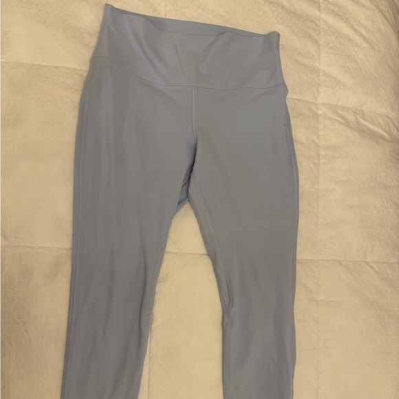 LuLuLemon Align HR Pant 25”  Size 14  Pastel Blue - Picture 7 of 10